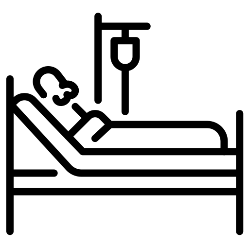 Silhouette of a person with a hat.