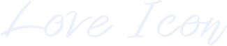 Love Icon" text in cursive font.