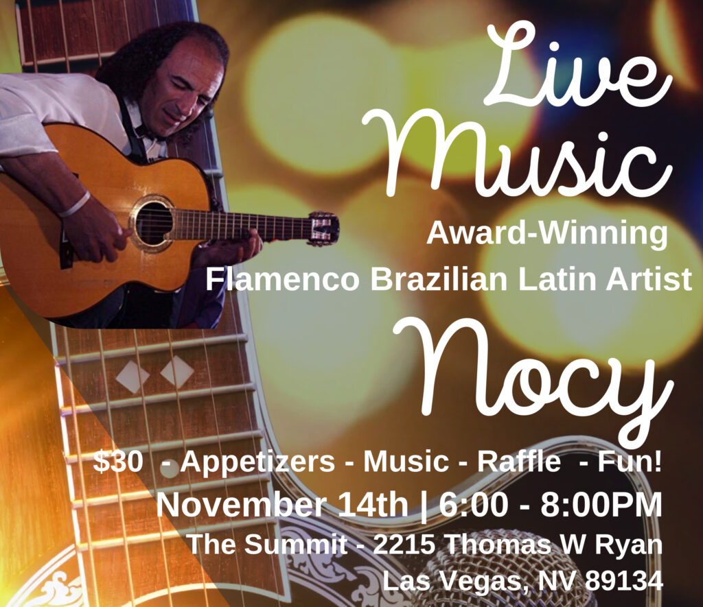 Live music event poster featuring guitarist.
